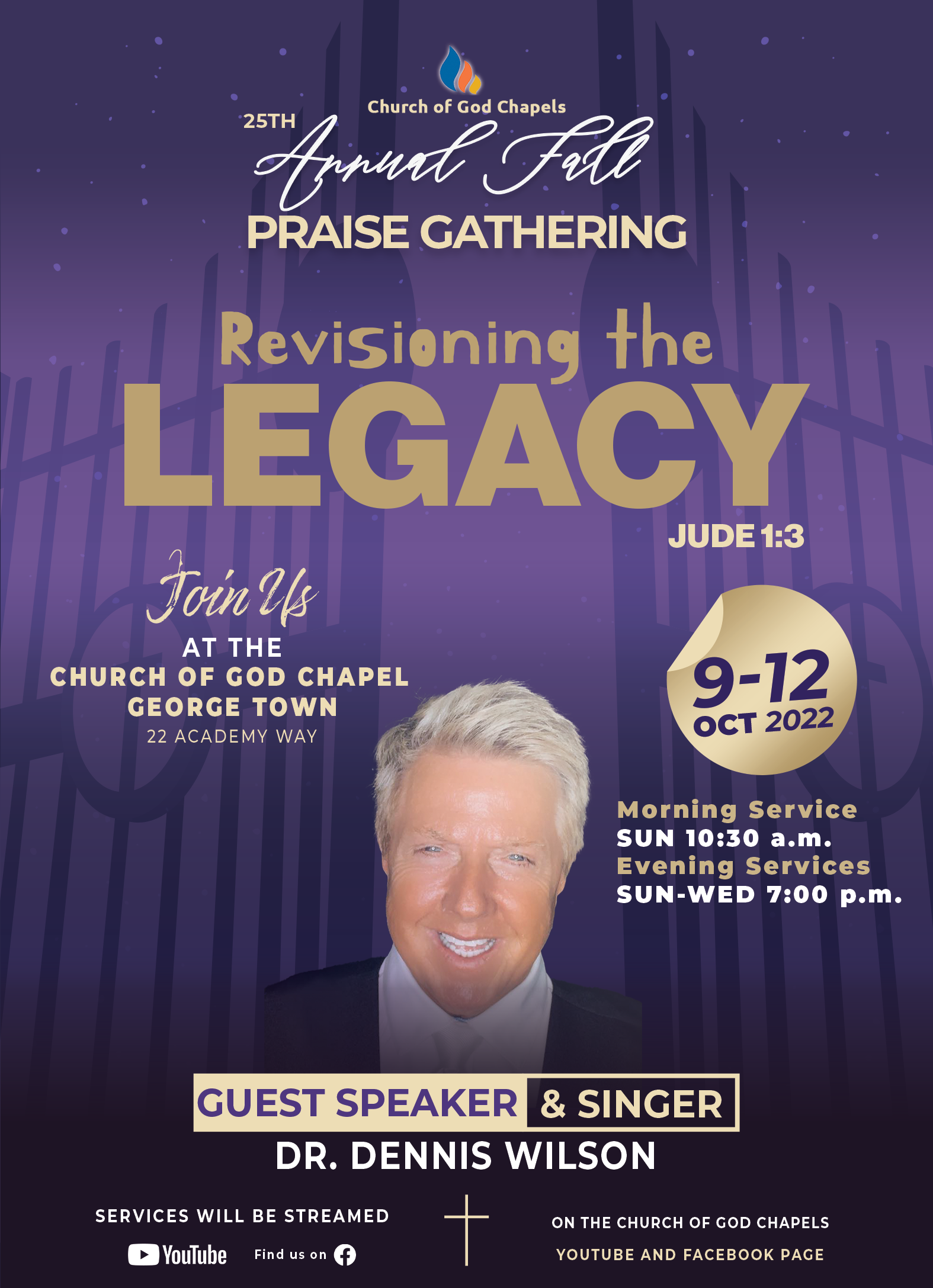 2022 Fall Praise Gathering Flyer – Church of God Chapels